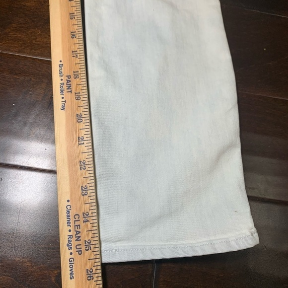 Athleta Jeans Women's Size 10 Light Wash Sculptek Straight Performance stretch - Picture 8 of 11